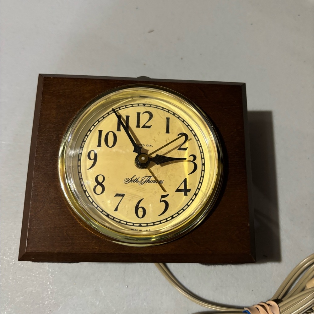 Seth Thomas Alarm Clock